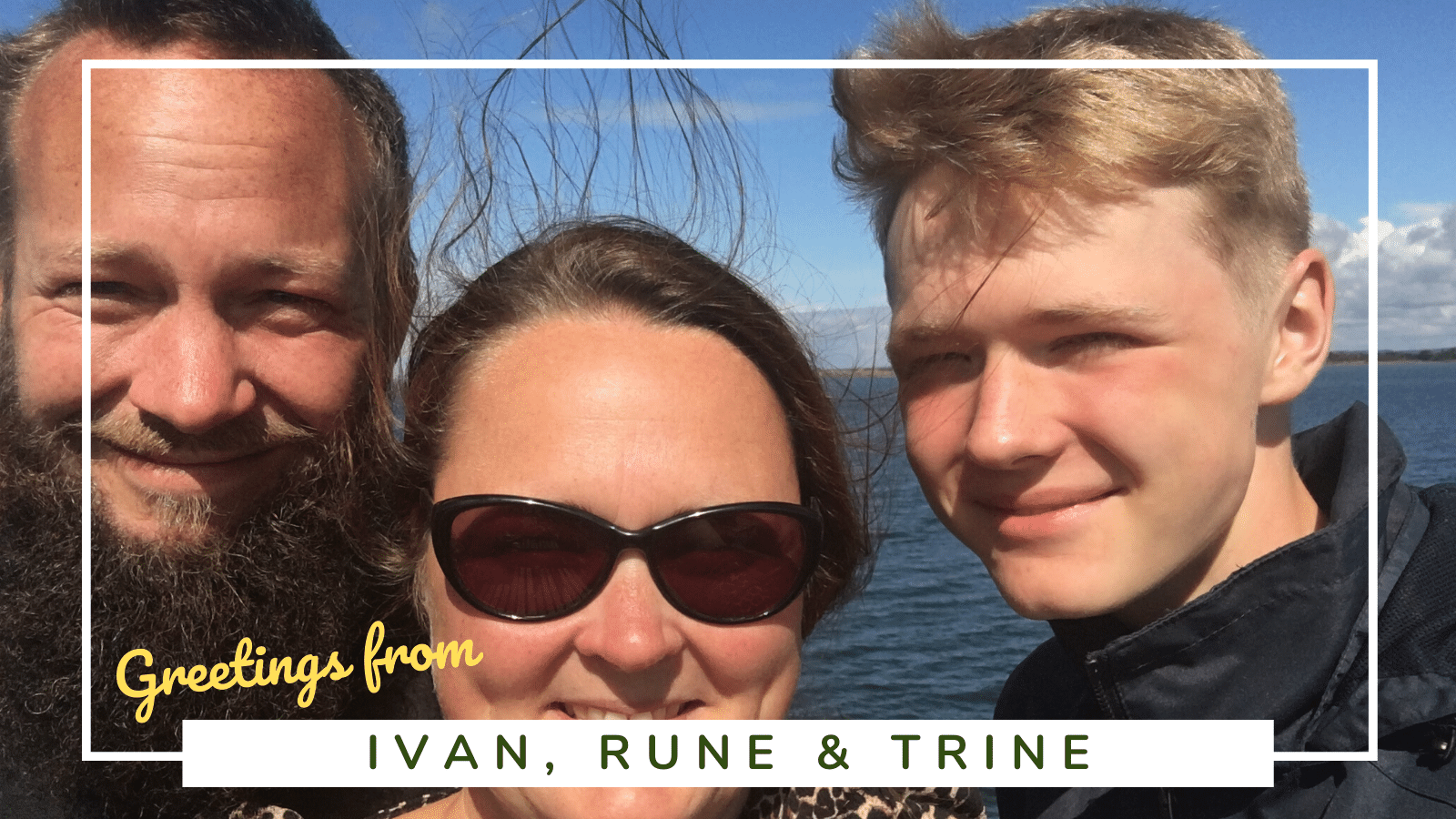 Ivan, Rune and Trine - Sitting Under A Palm Tree