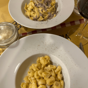 La trattoria del Tempo Buono - SittingUnderAPalmTree - Tortellini and Tagliatelle