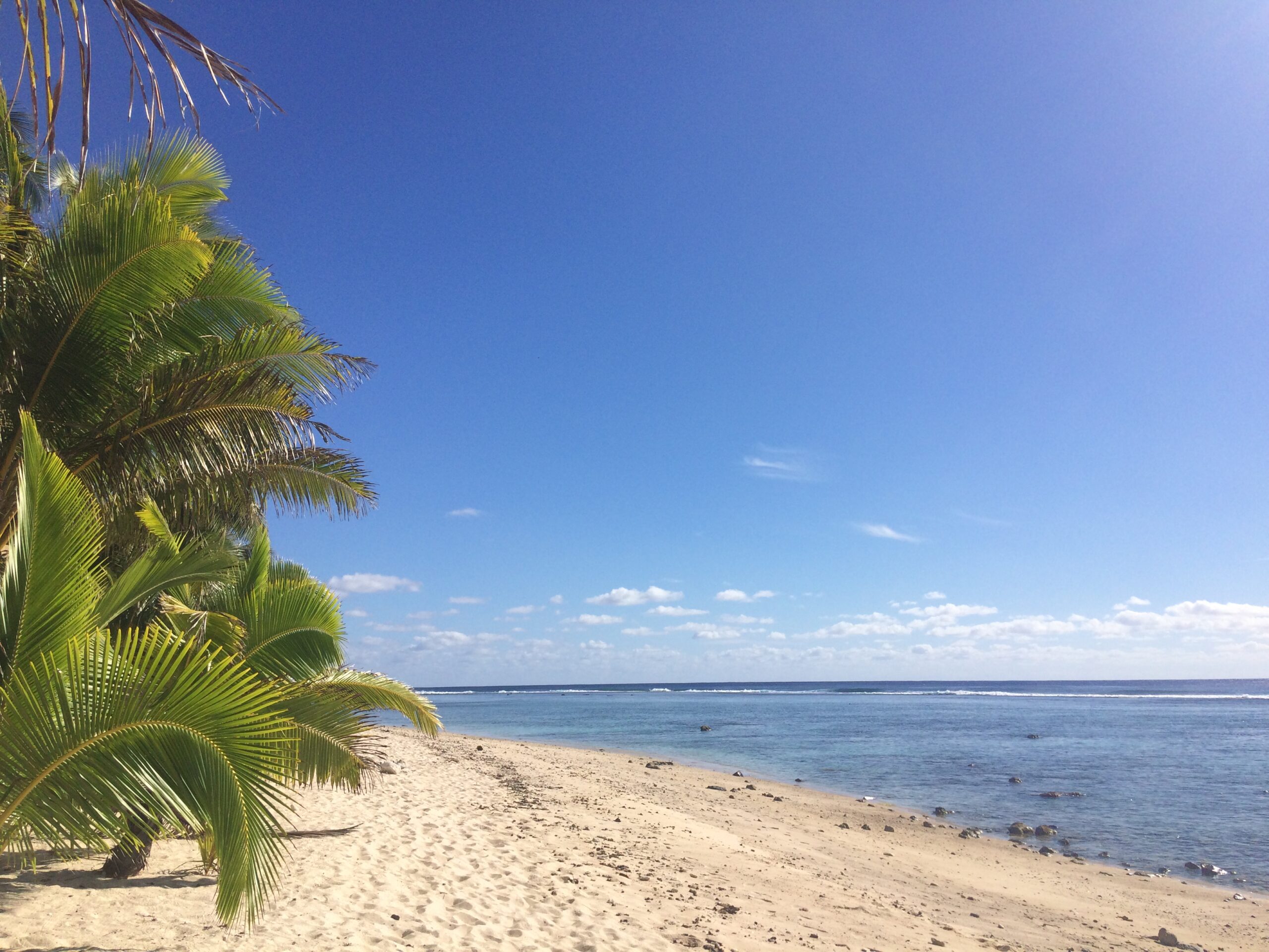 The amazing bounty beaches at Rarotonga