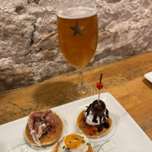 Pintxos at restaurant Blai 9 in Barcelona - SittingUnderAPalmTree